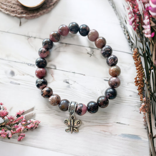 Rhodonite LOVER Healing Bracelet ©️