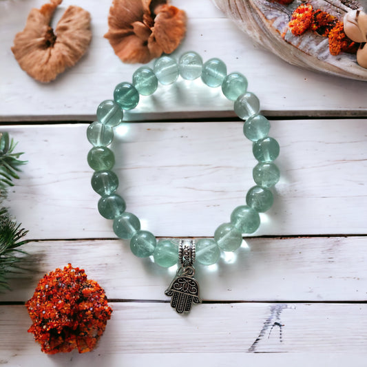 Green Fluorite CLARITY Healing Bracelet ©️