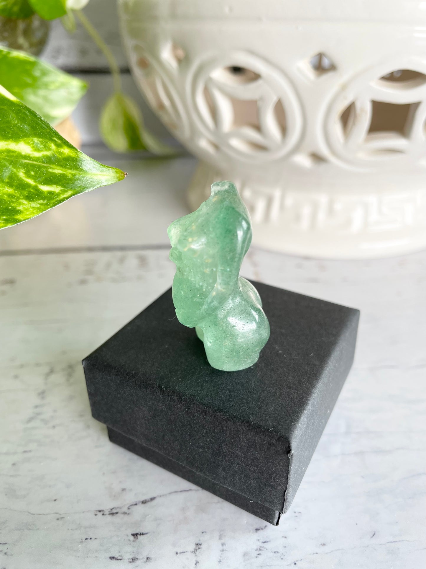 Fertility Goddess ~ Green Fluorite