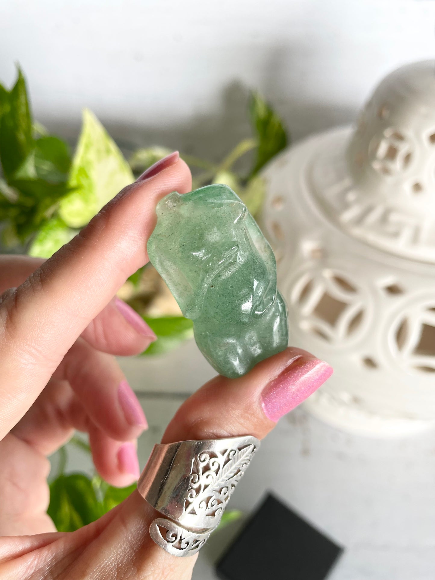 Fertility Goddess ~ Green Fluorite