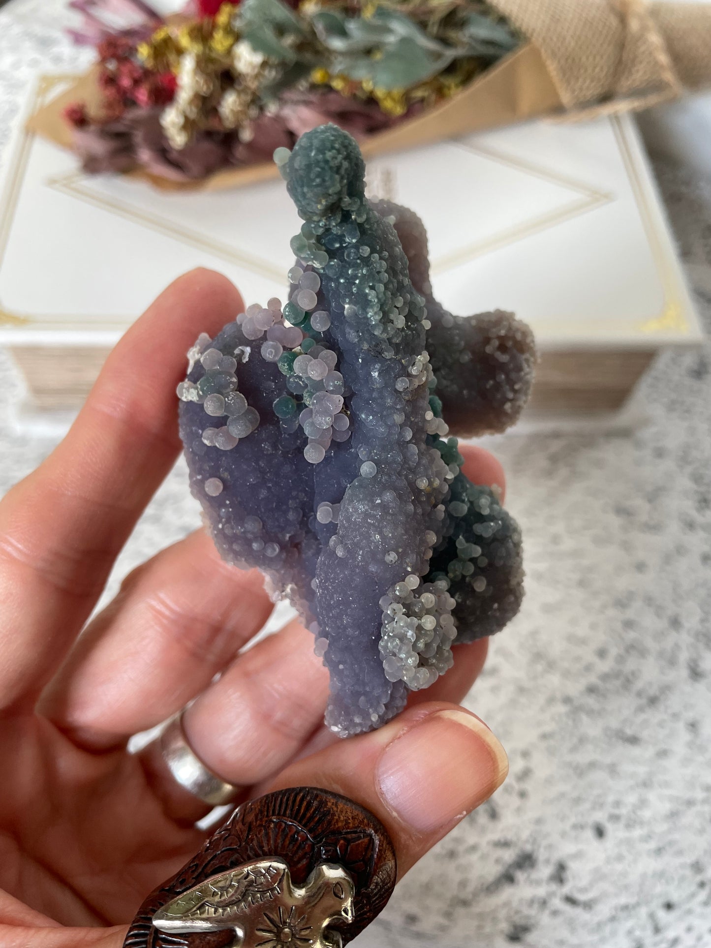 Grape Agate /Botryoidal Purple Chalcedony