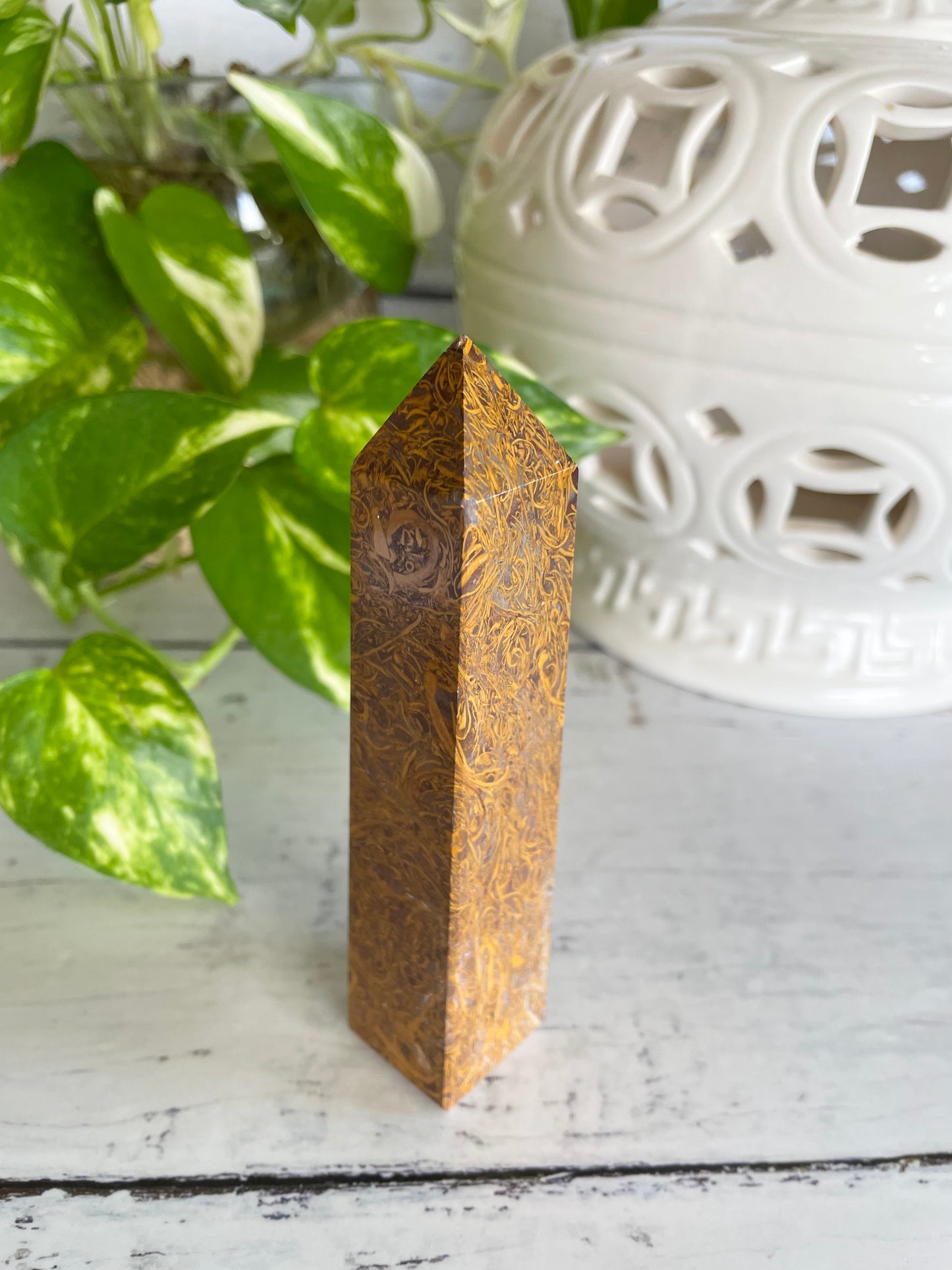 Calligraphy Jasper Obelisk