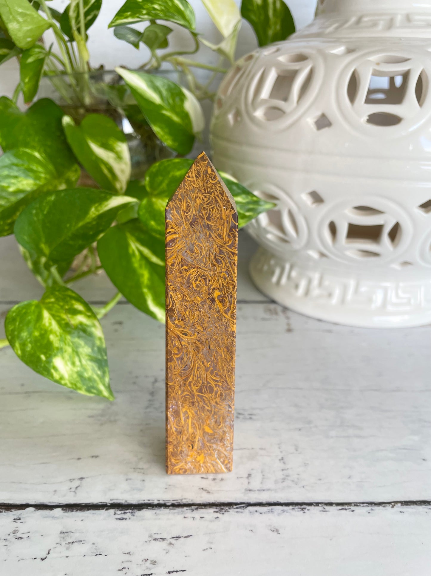 Calligraphy Jasper Obelisk