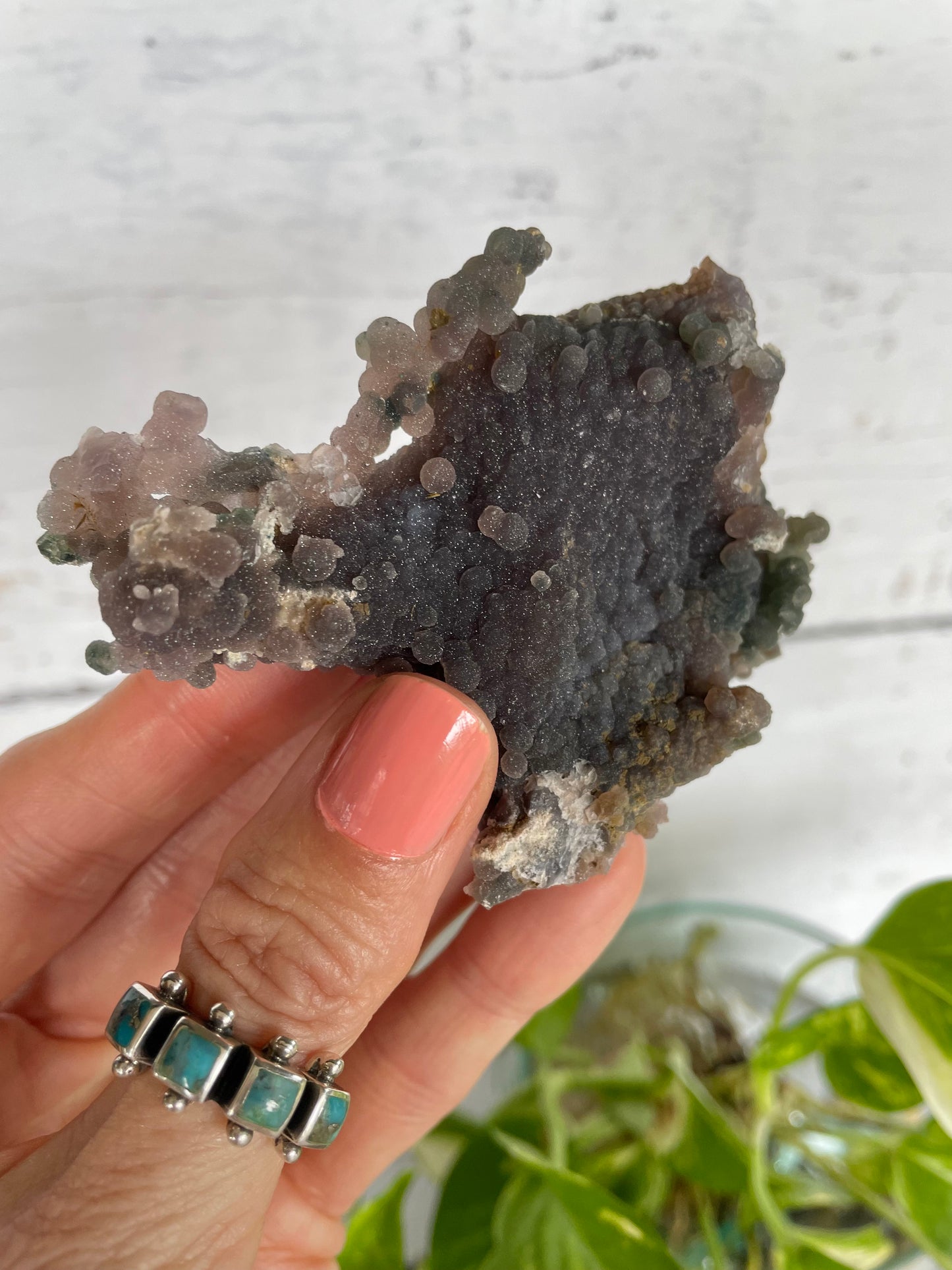 Grape Agate /Botryoidal Purple Chalcedony