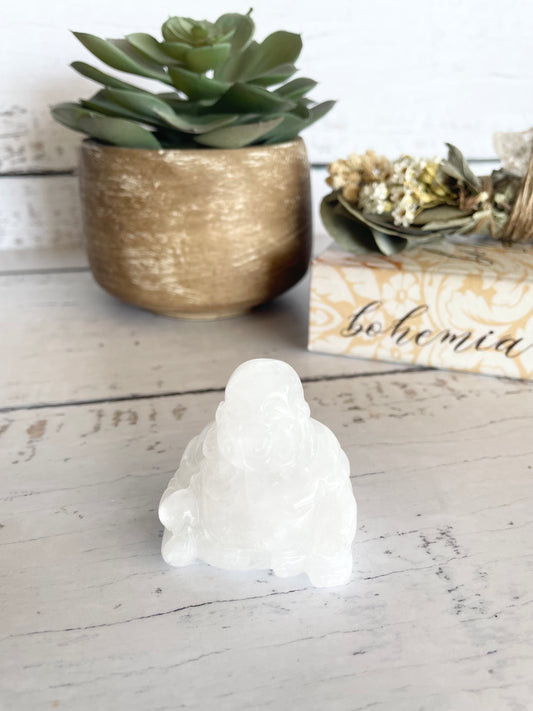 Buddha ~ Clear Quartz