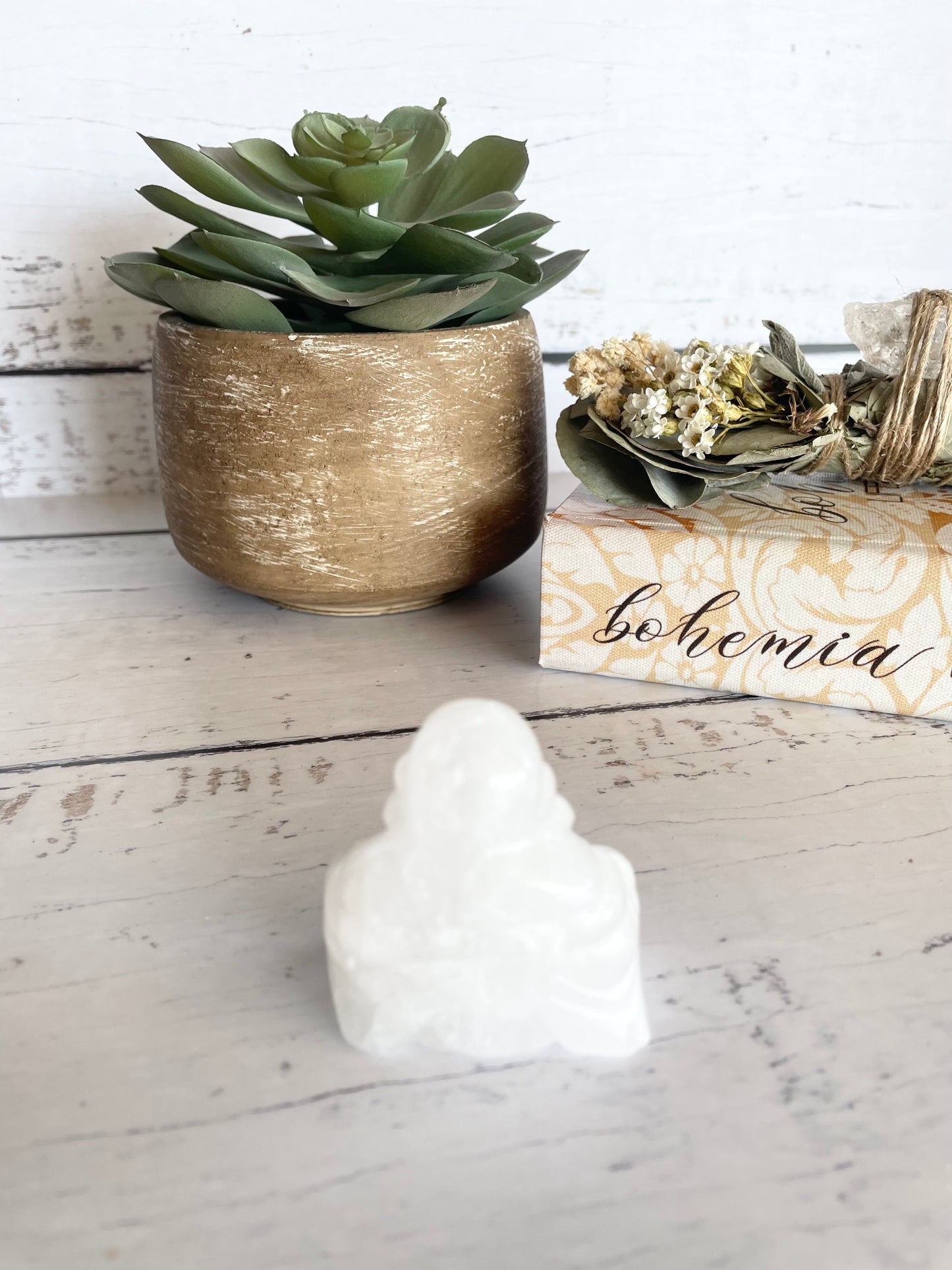 Buddha ~ Clear Quartz