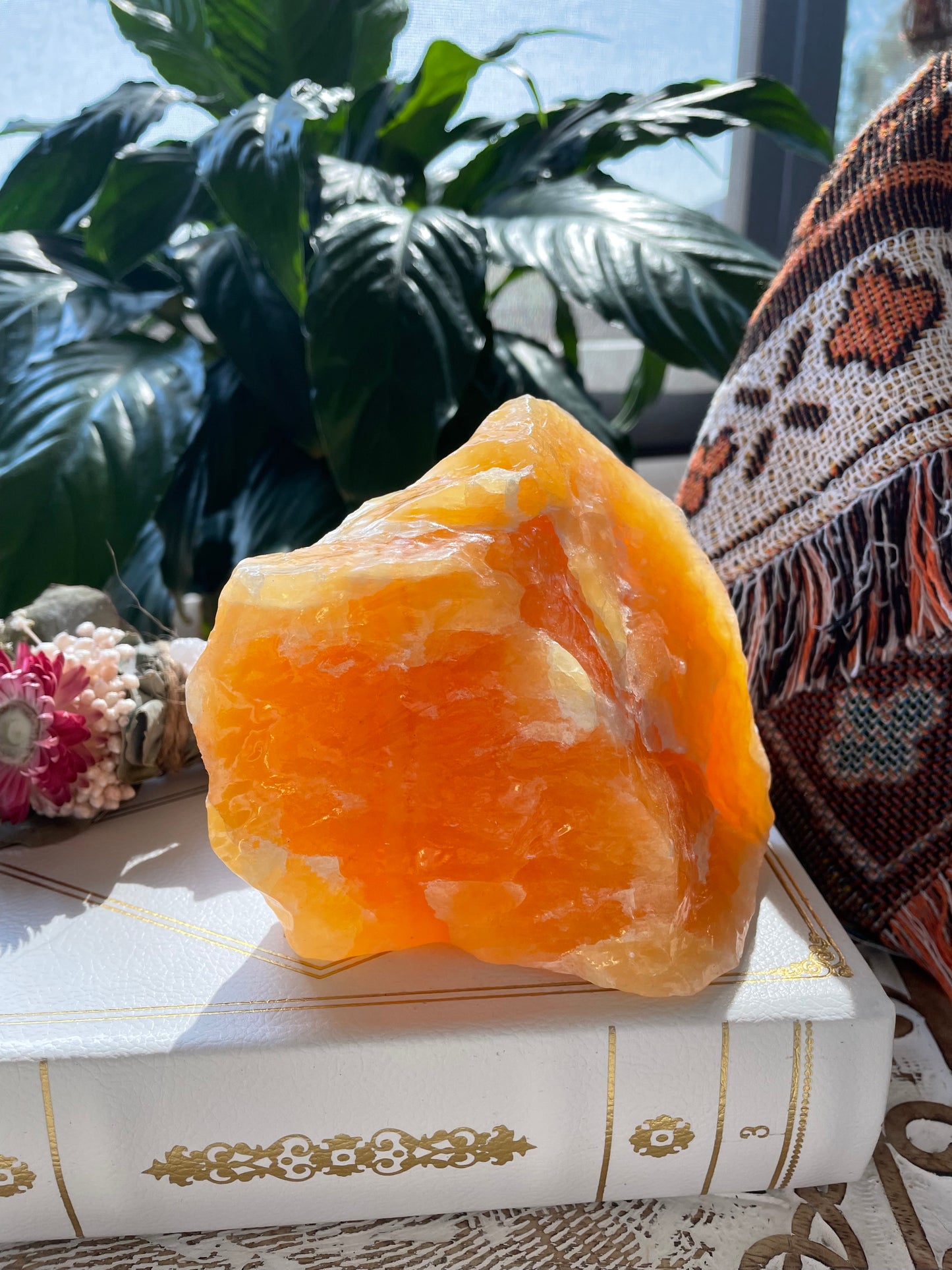 Orange Calcite