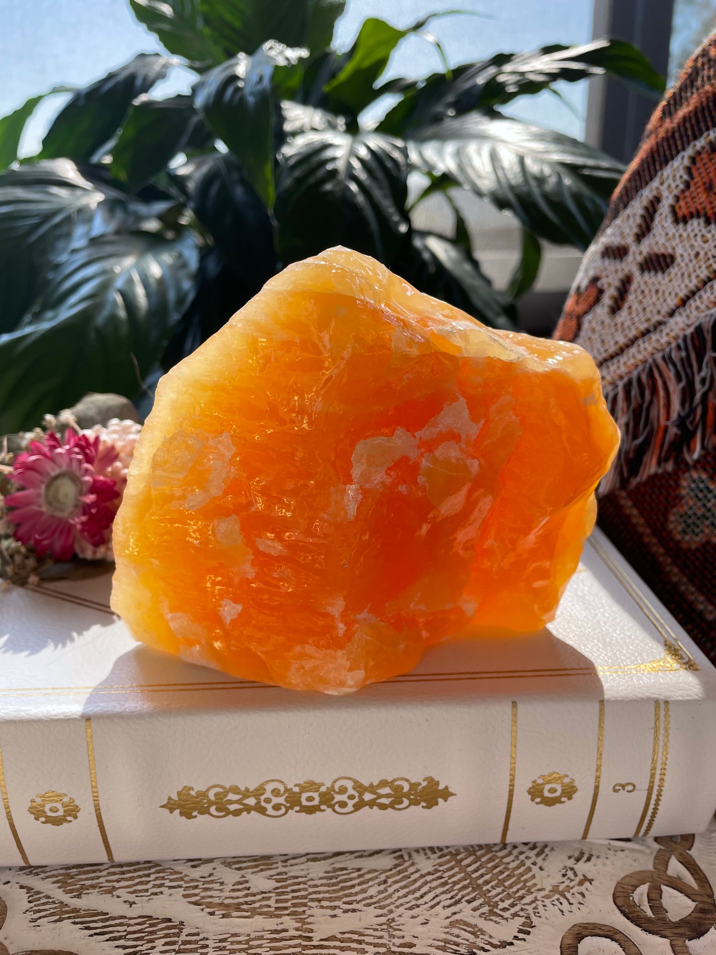 Orange Calcite