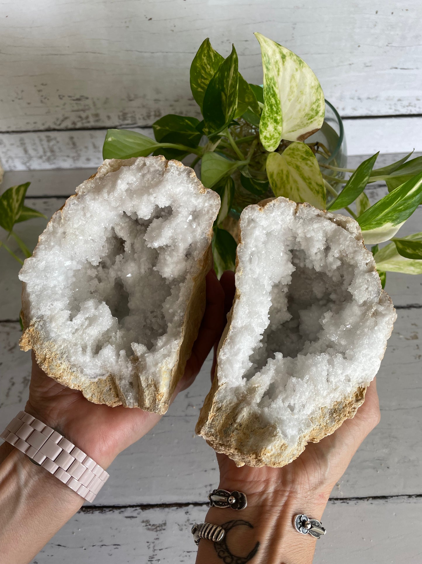 Moroccan Quartz Geode ~ 1.9kgs