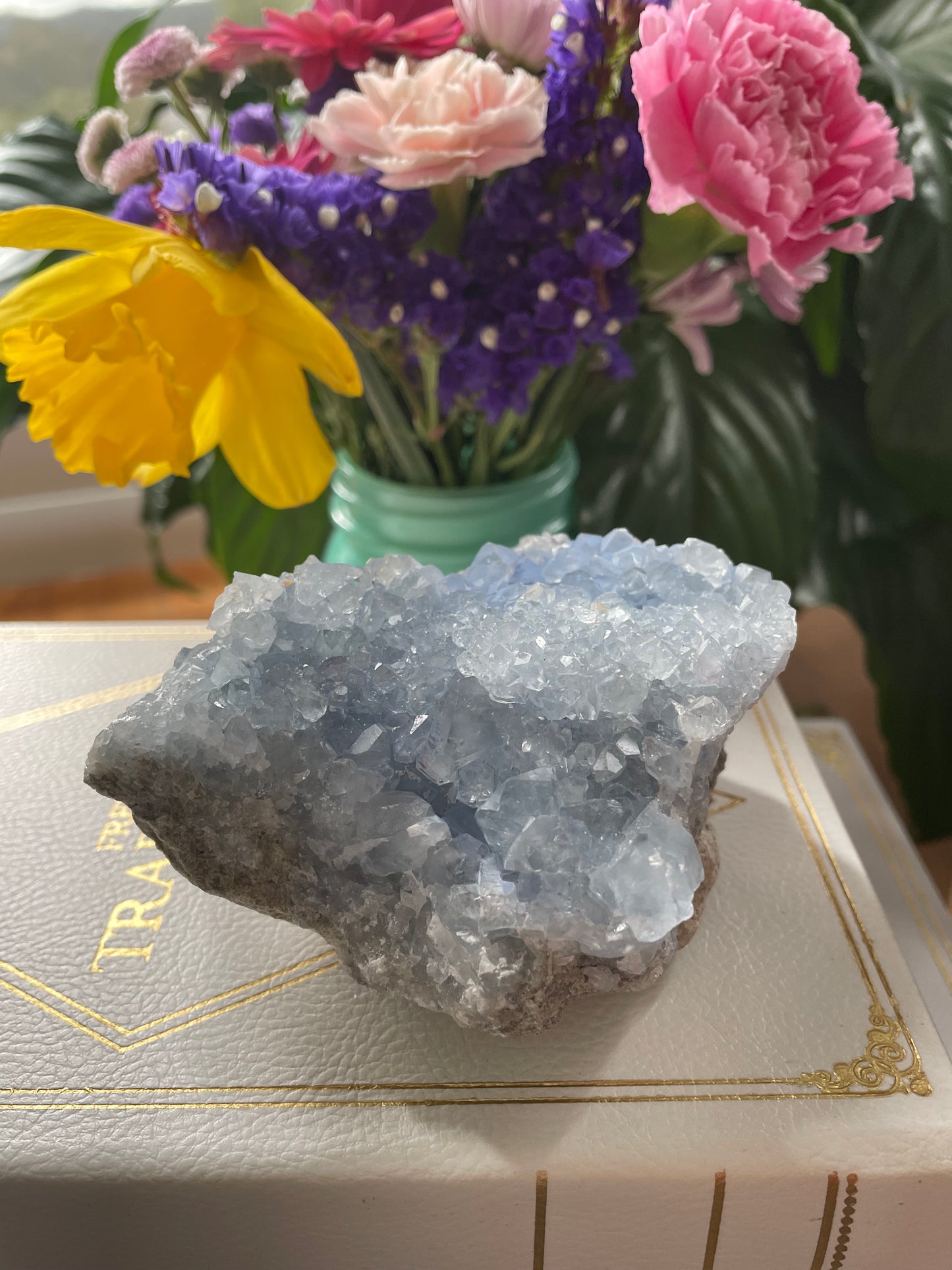 Celestite Cluster