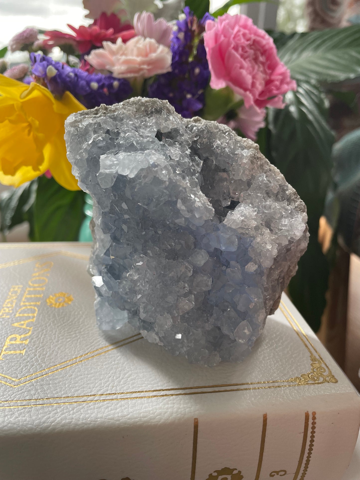 Celestite Cluster