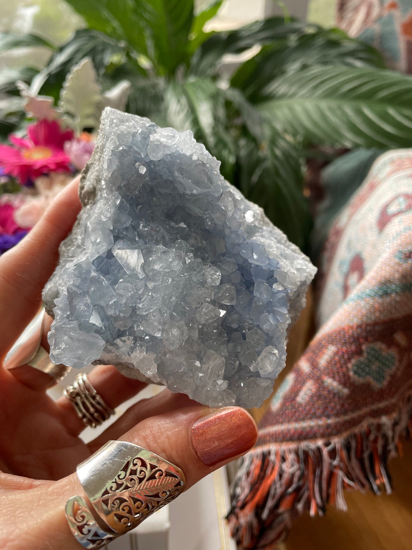 Celestite Cluster