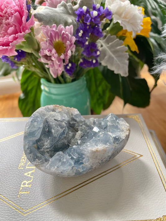 Celestite Geode Egg