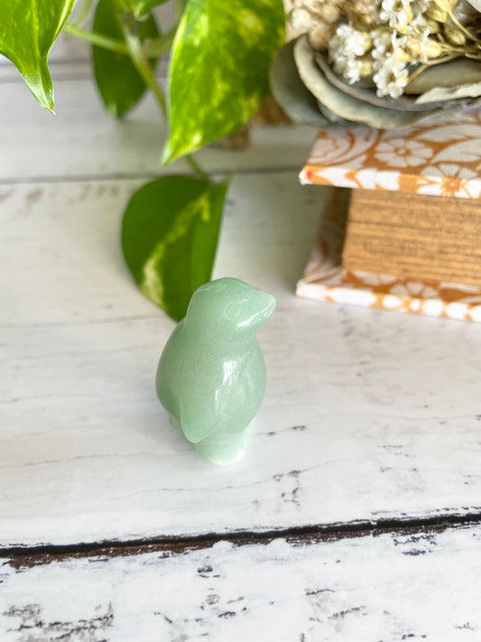 Green Aventurine Fairy Penguin