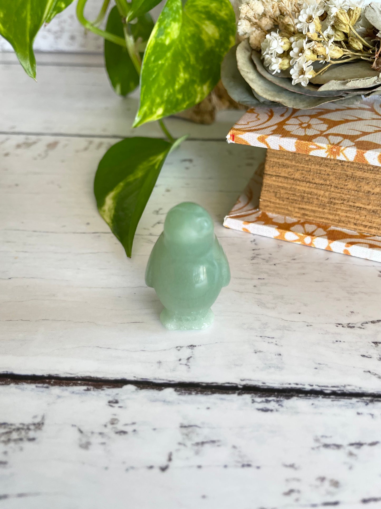 Green Aventurine Fairy Penguin