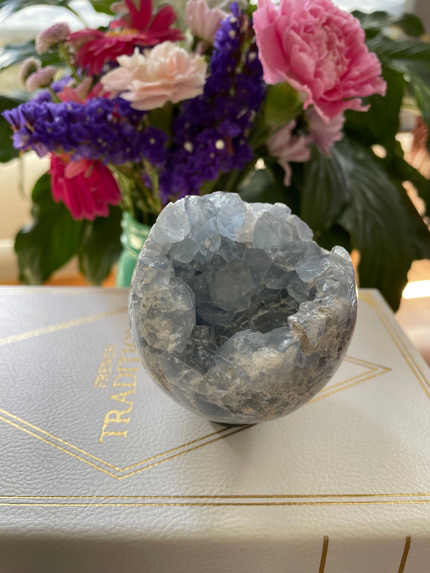 Celestite Sphere