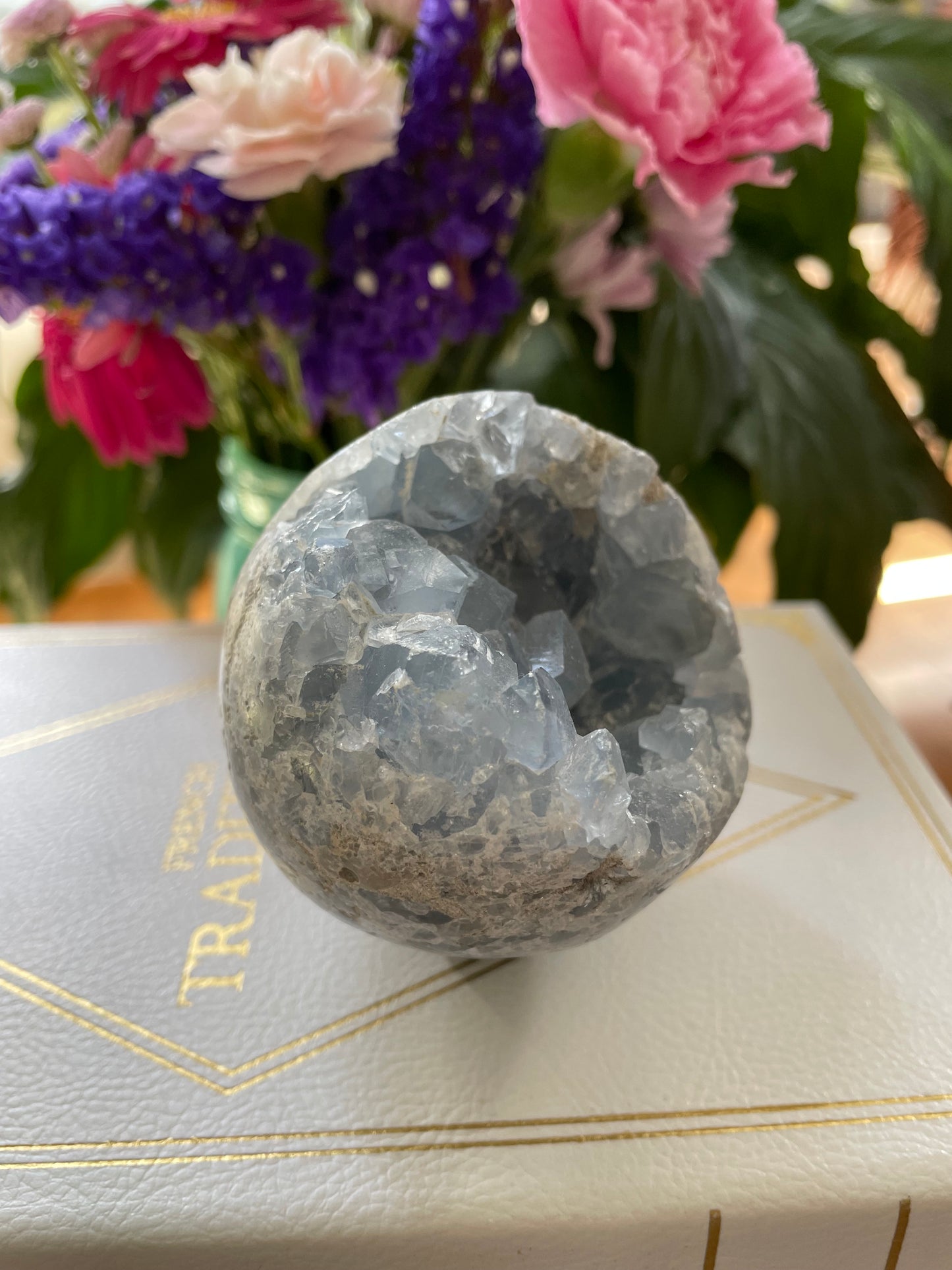 Celestite Sphere