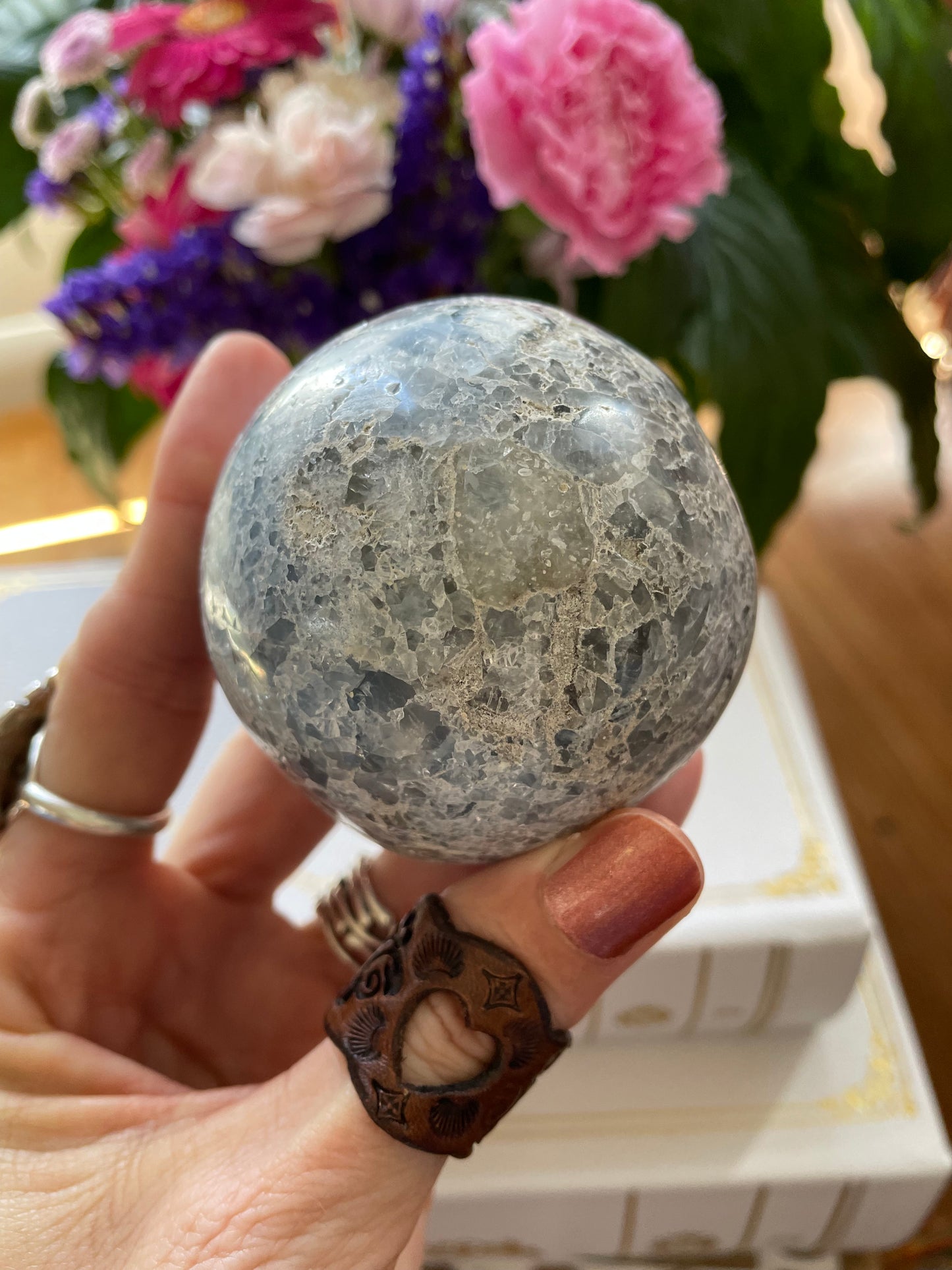 Celestite Sphere