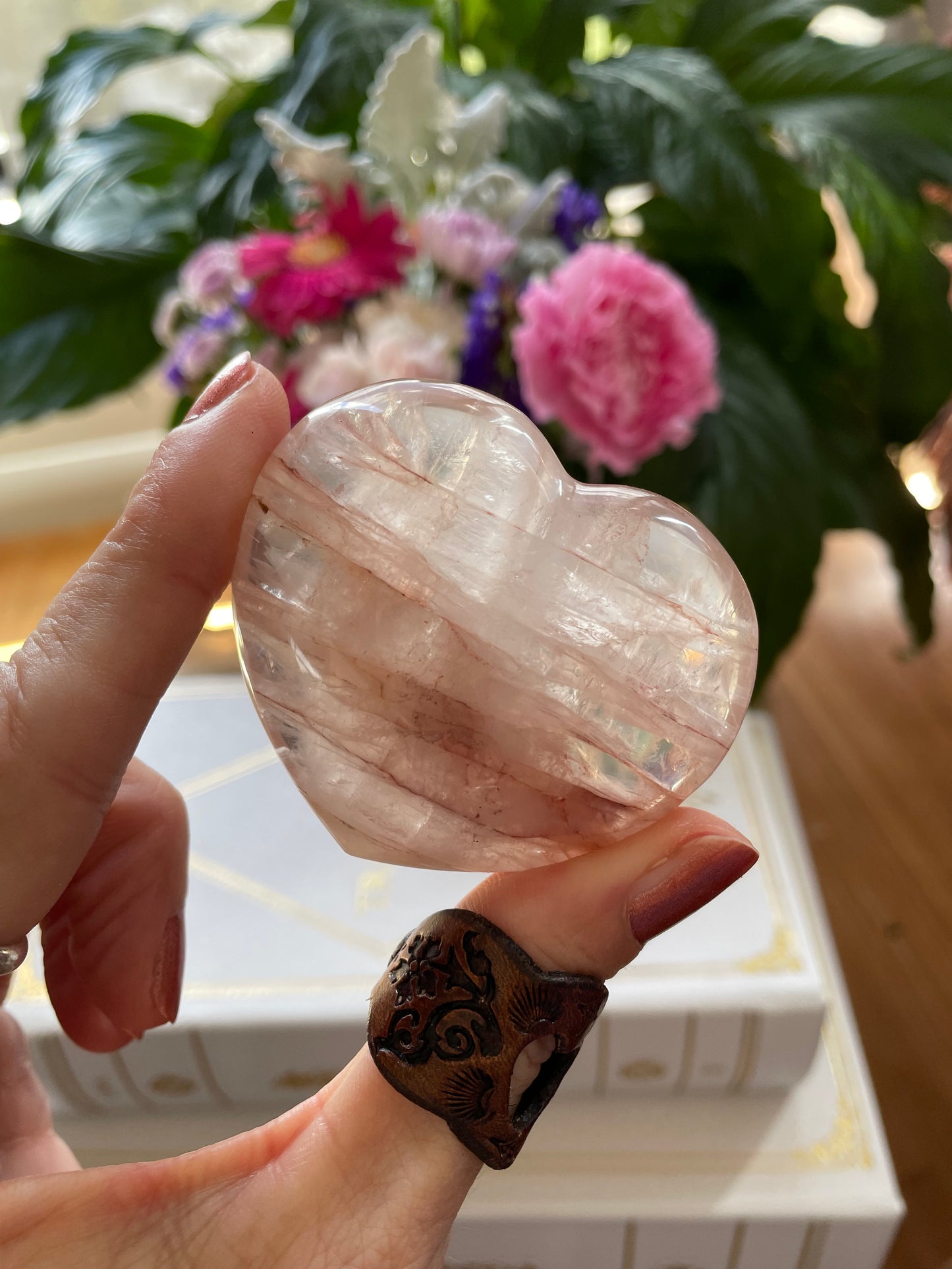 Fire Quartz Heart