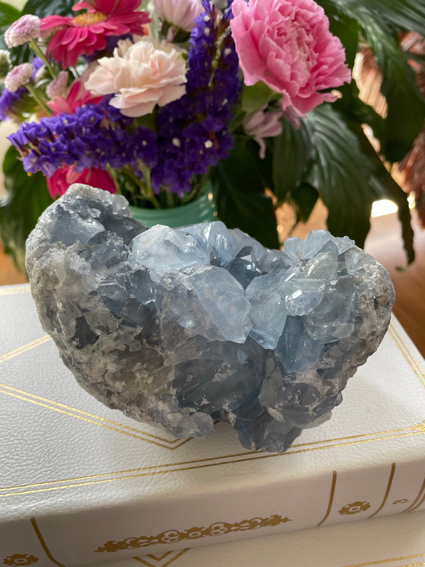 Celestite Cluster ~ 1.3kgs