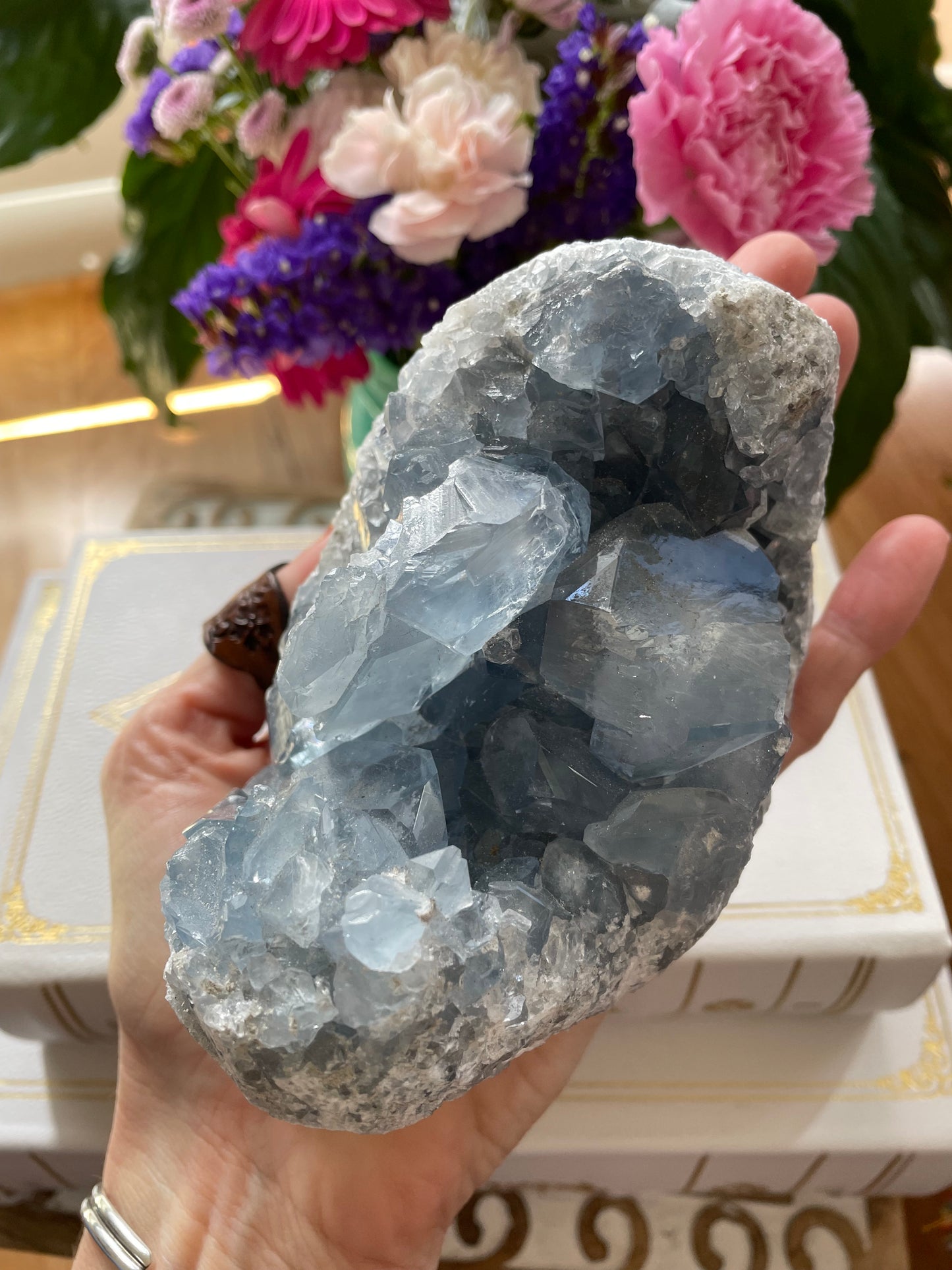 Celestite Cluster ~ 1.3kgs