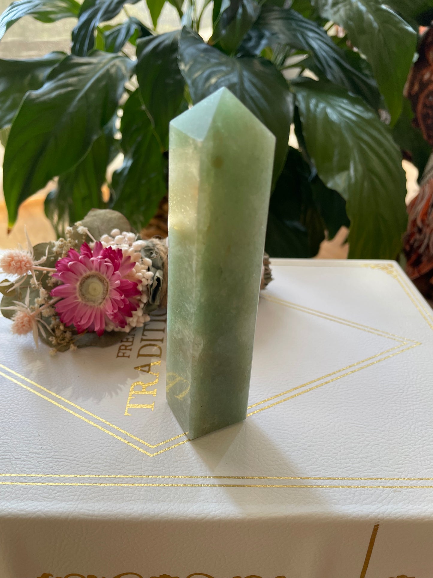 Green Aventurine Obelisk