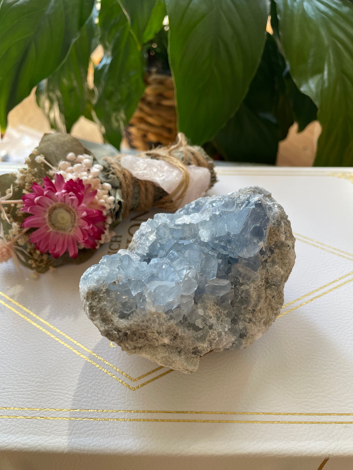 Celestite Cluster