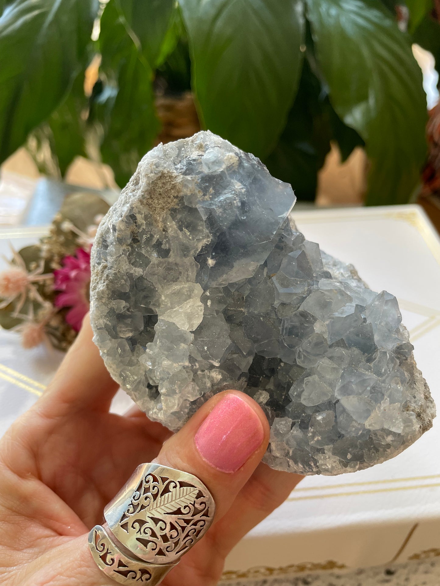 Celestite Cluster