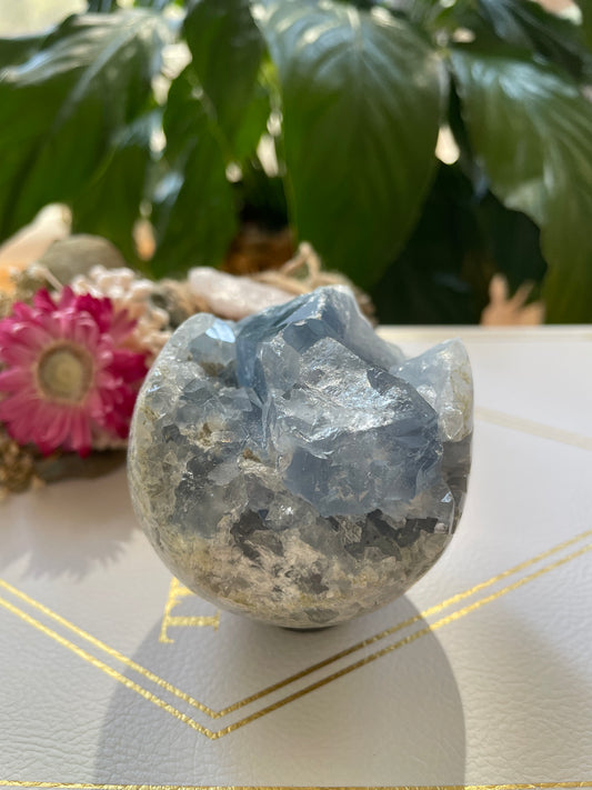 Celestite Sphere