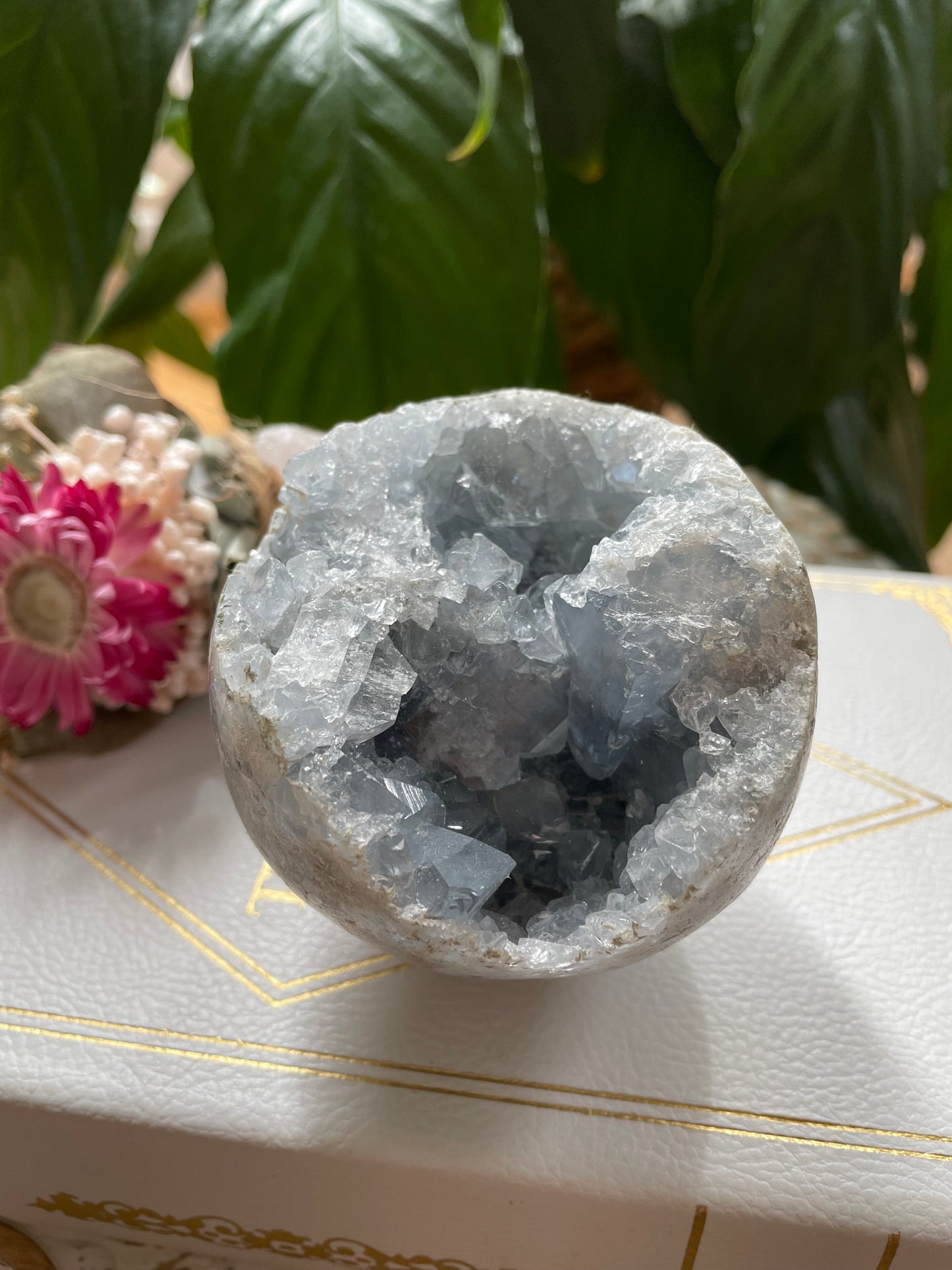 Celestite Sphere