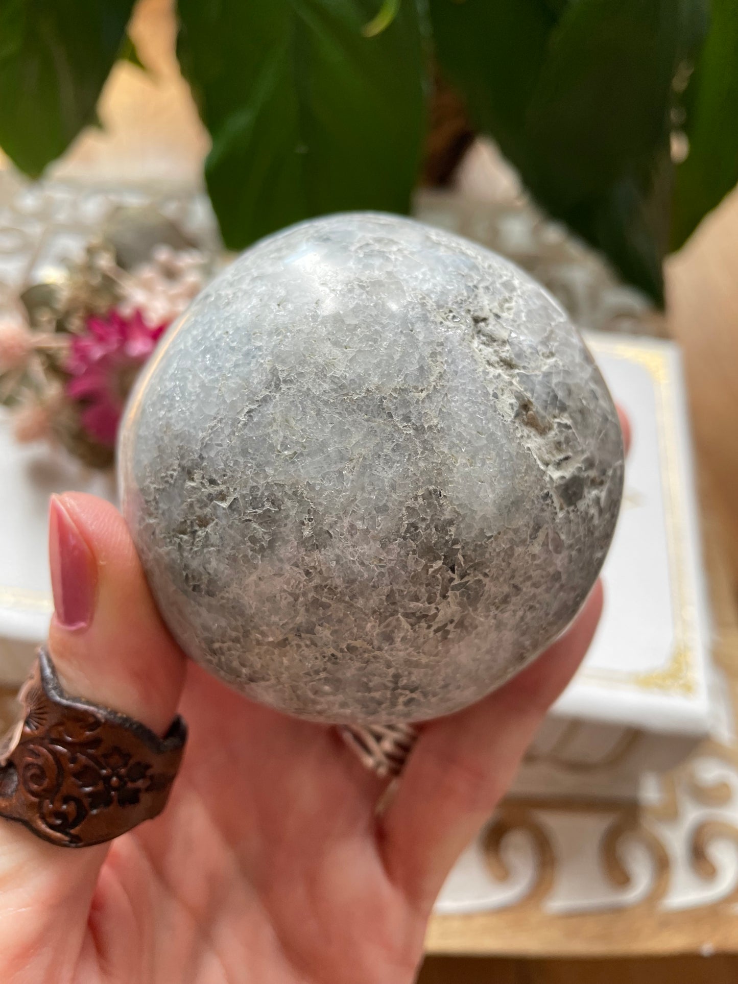 Celestite Sphere