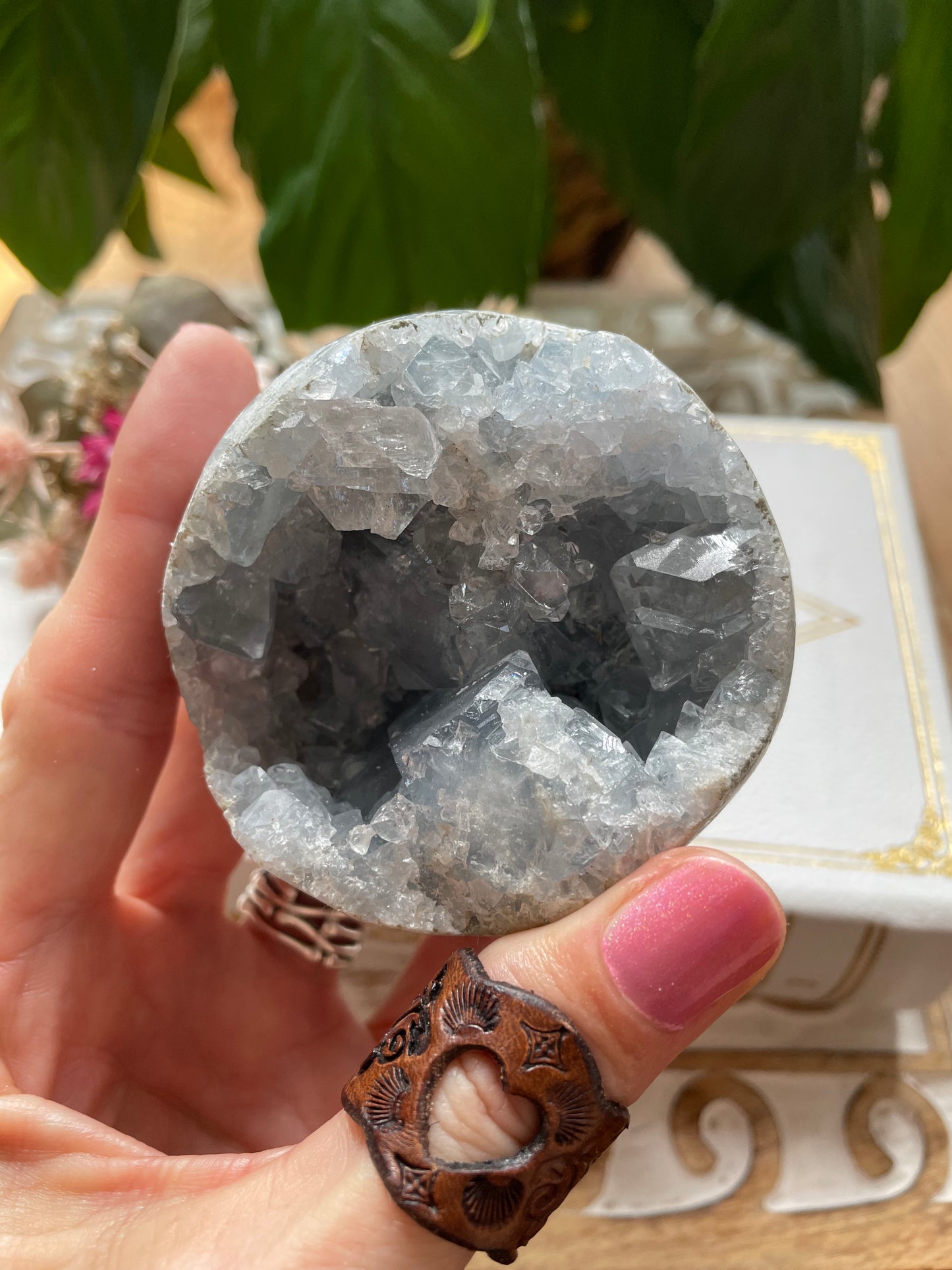 Celestite Sphere