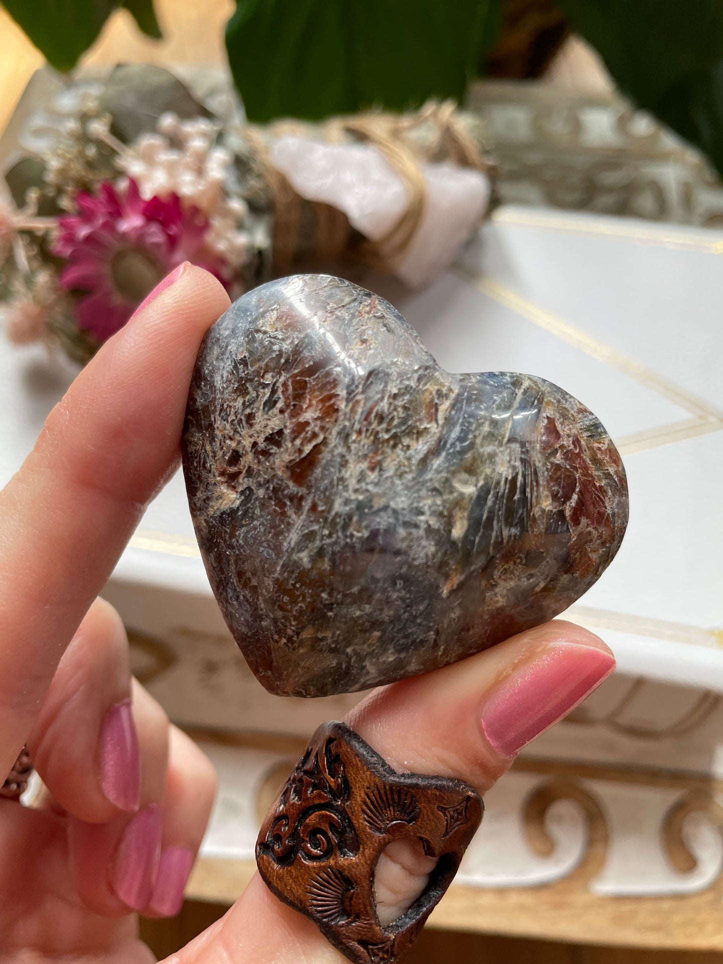 Kyanite Heart