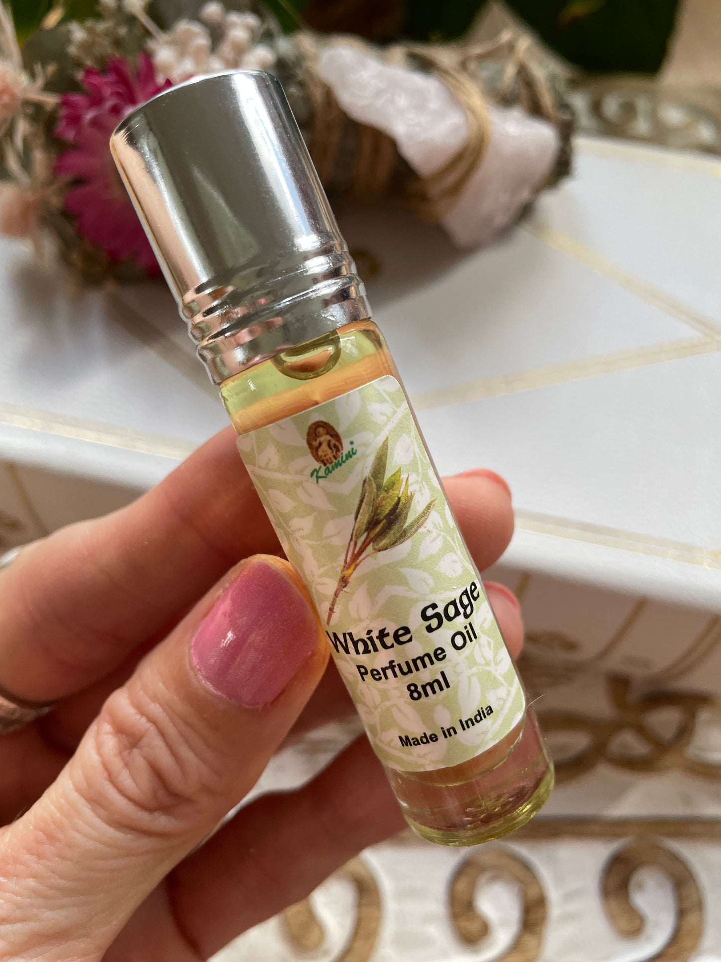 Kamini Perfume Oil ~ White Sage