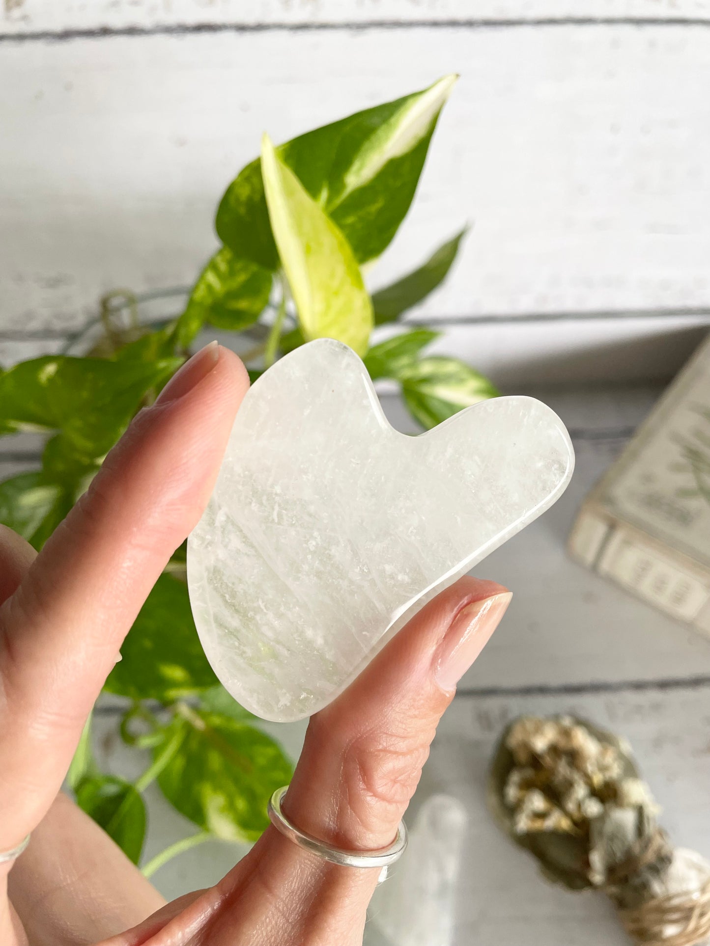 Gua Sha ~ Clear Quartz