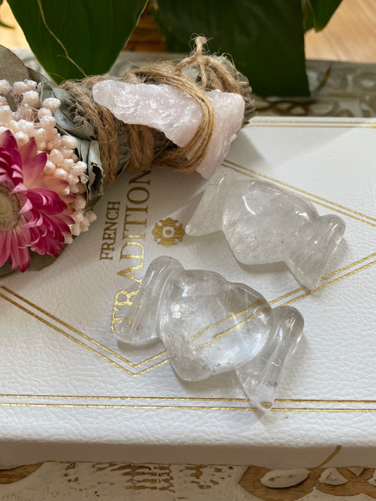 Wings of Love ~ Clear Quartz