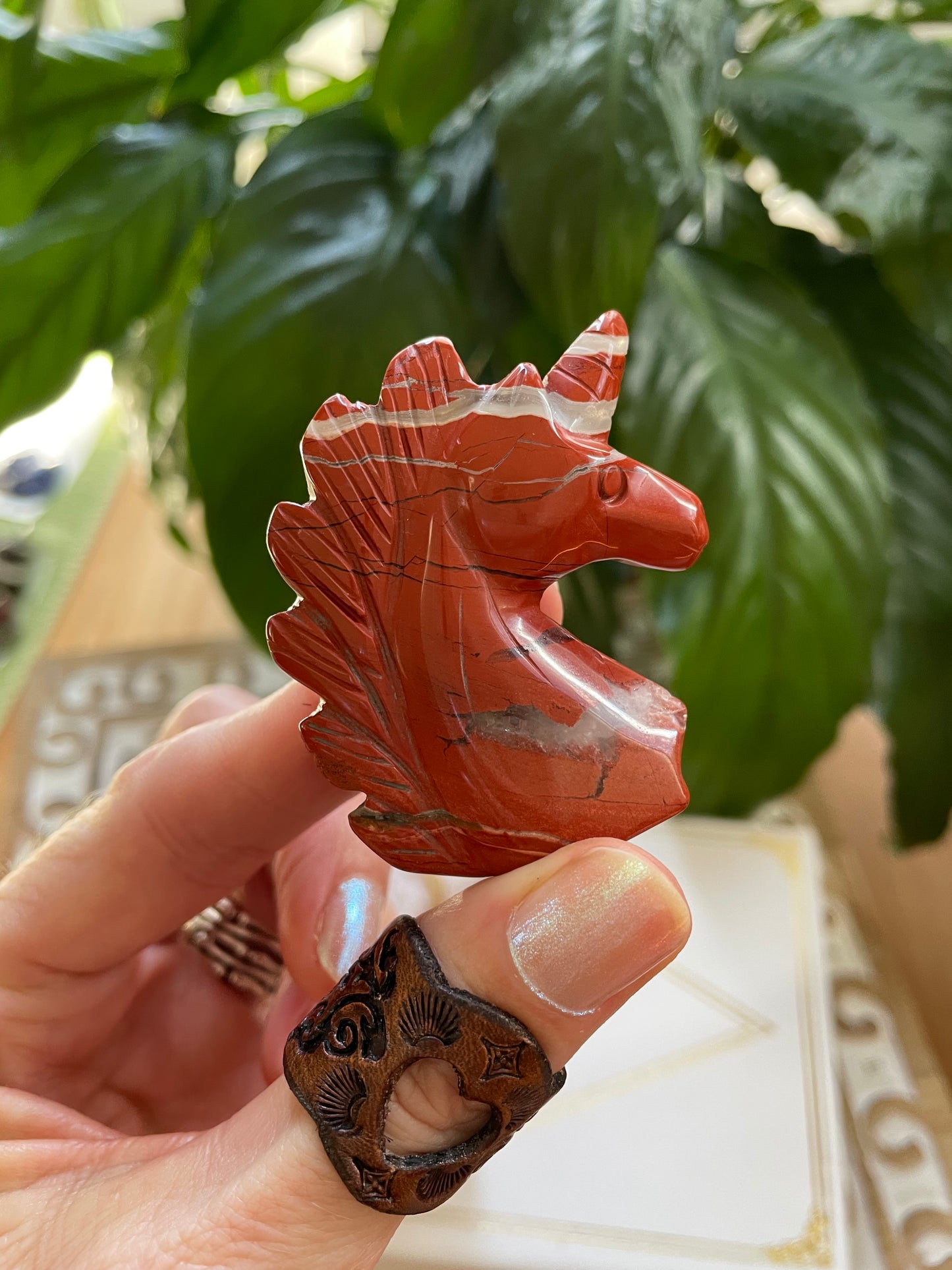 Red Jasper Unicorn