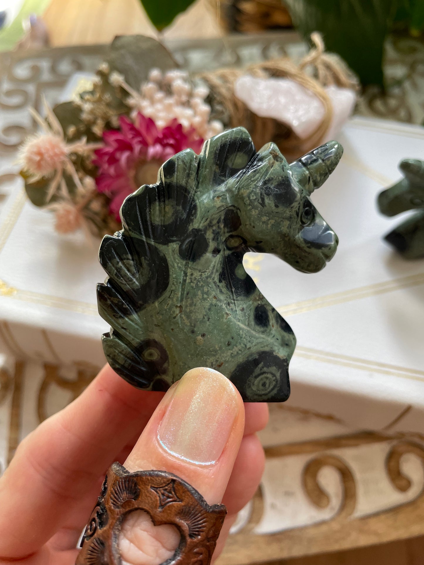 Kambaba Jasper Unicorn