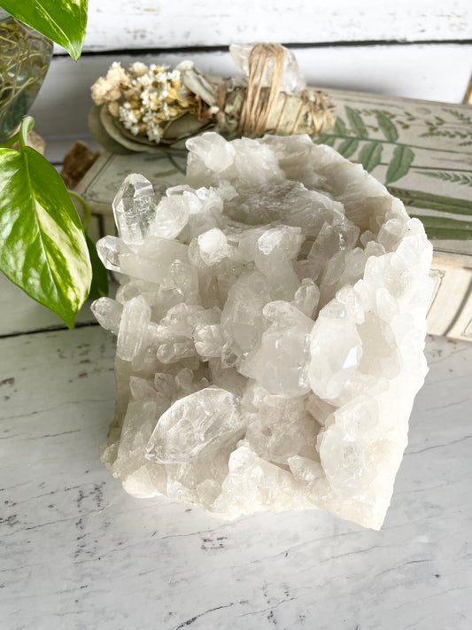 Clear Quartz Cluster ~ 1.3kgs