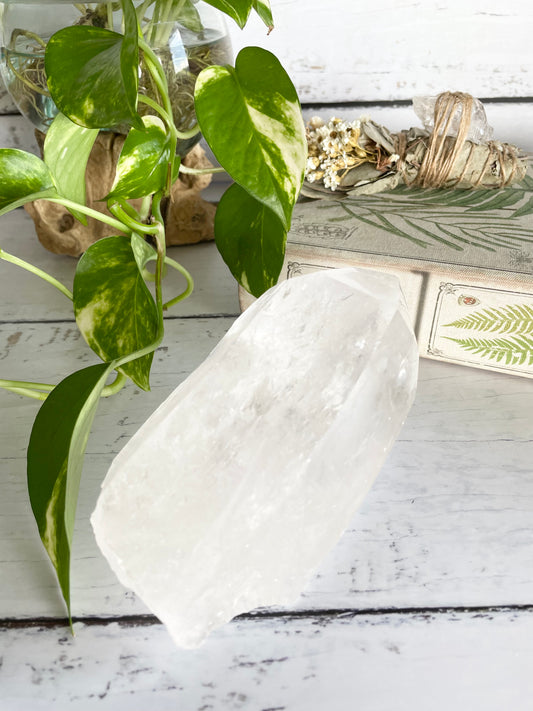 Clear Quartz Natural Point