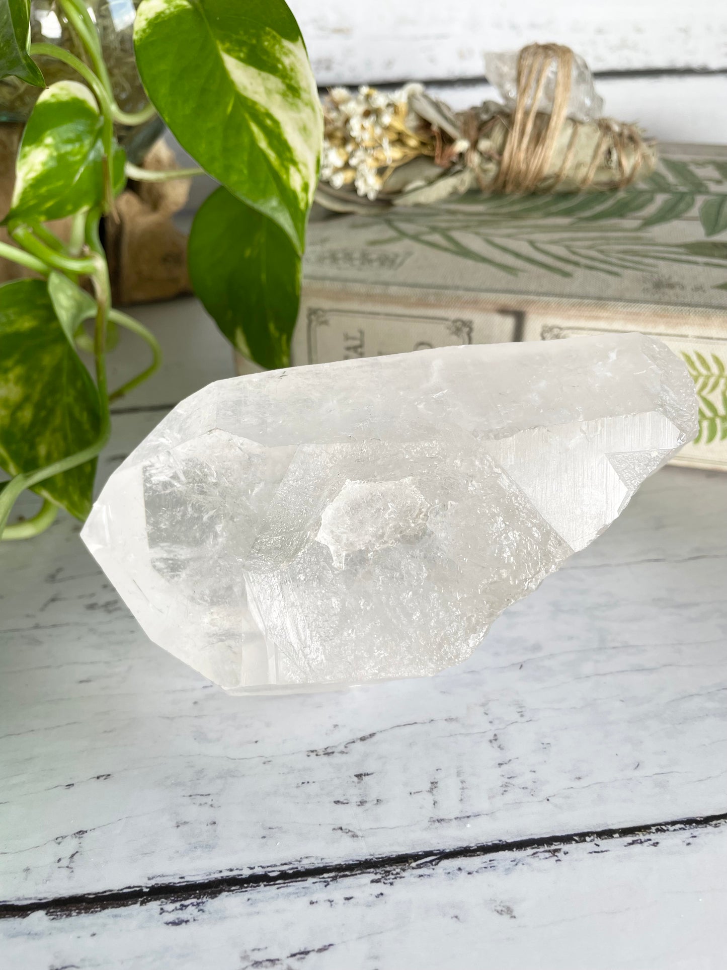 Clear Quartz Natural Point