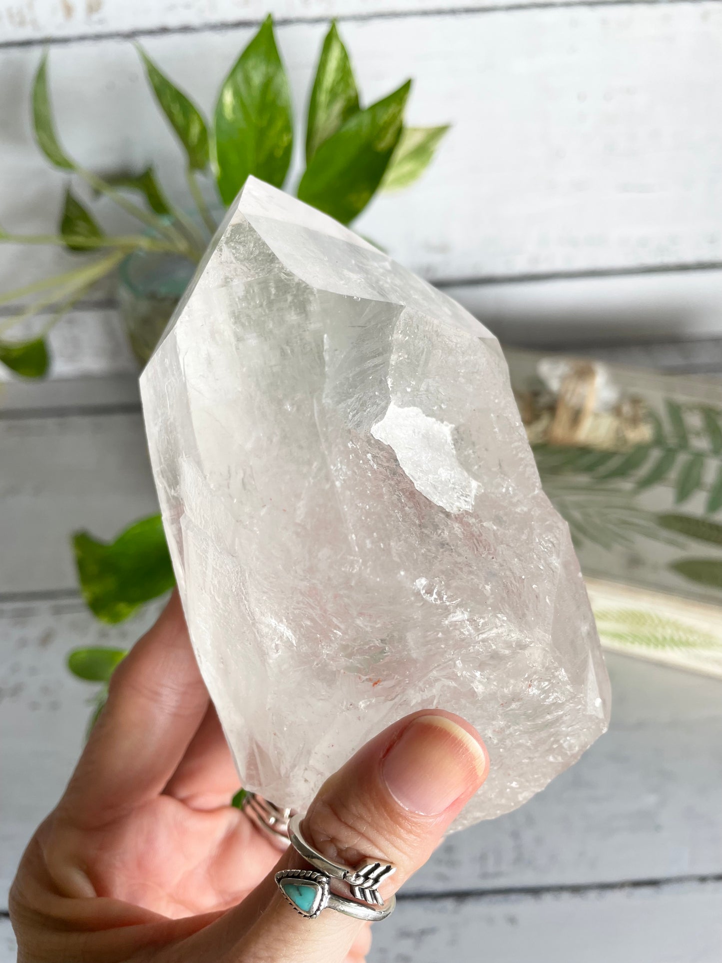 Clear Quartz Natural Point