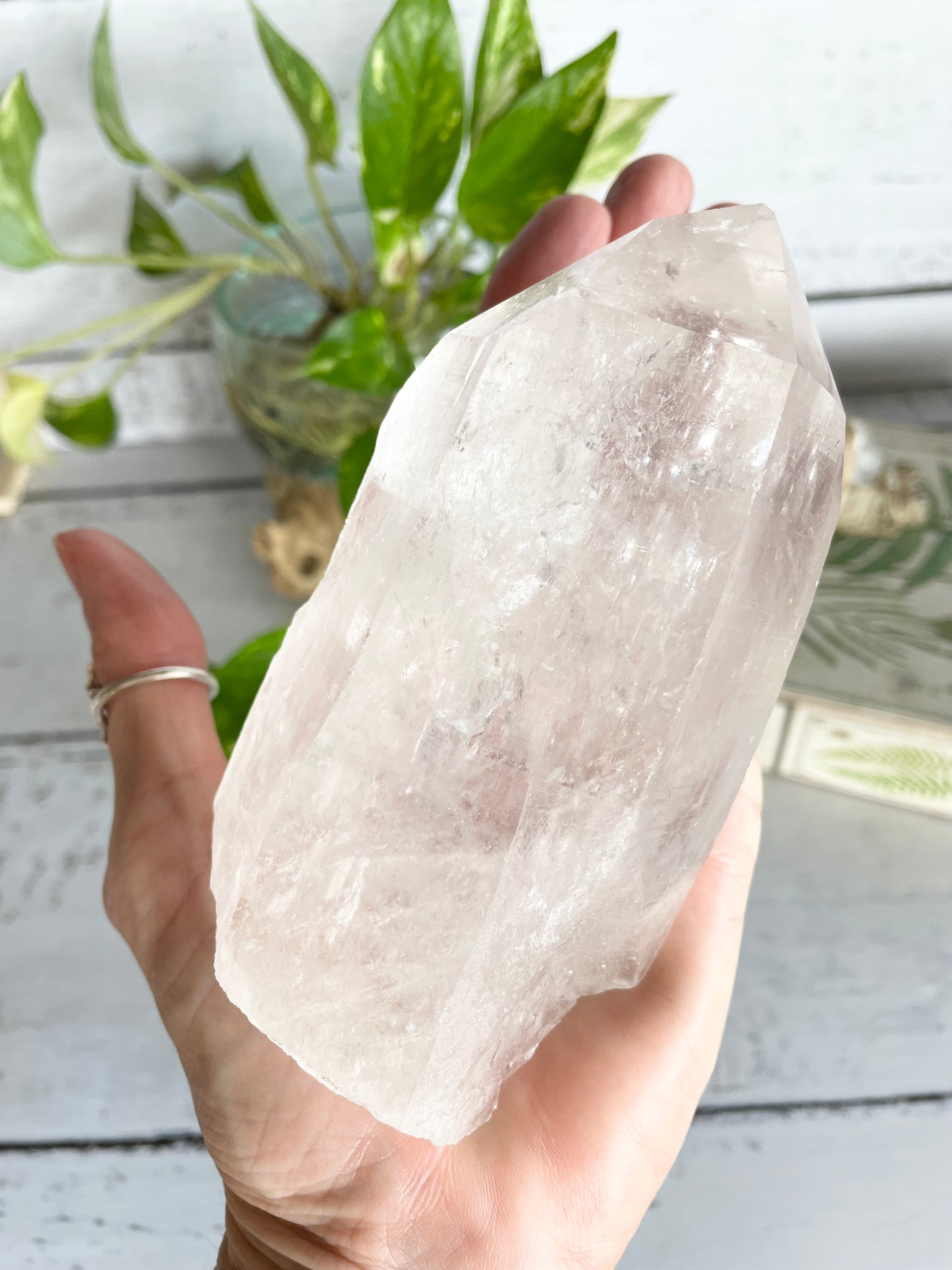 Clear Quartz Natural Point