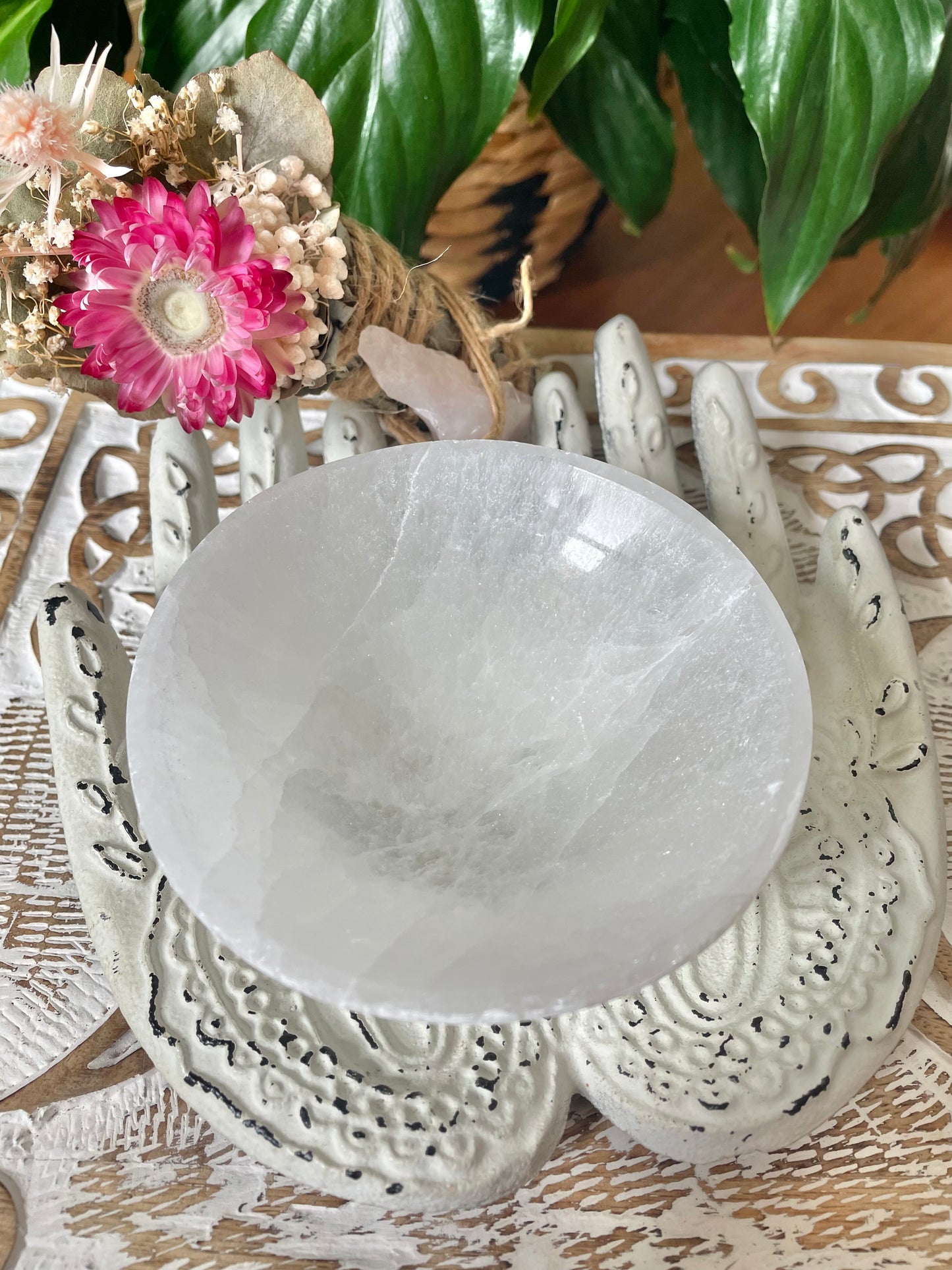 Selenite Clearing Bowl Large