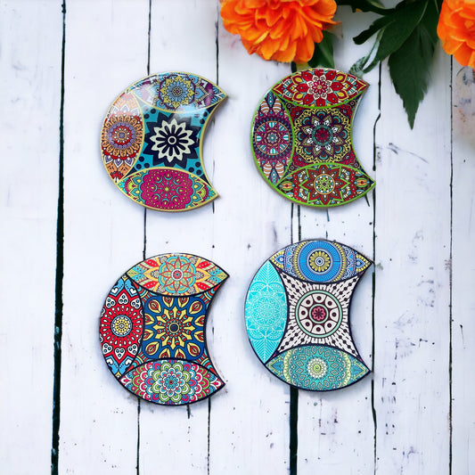 Set Of 4 Coasters ~ Mystic Moons