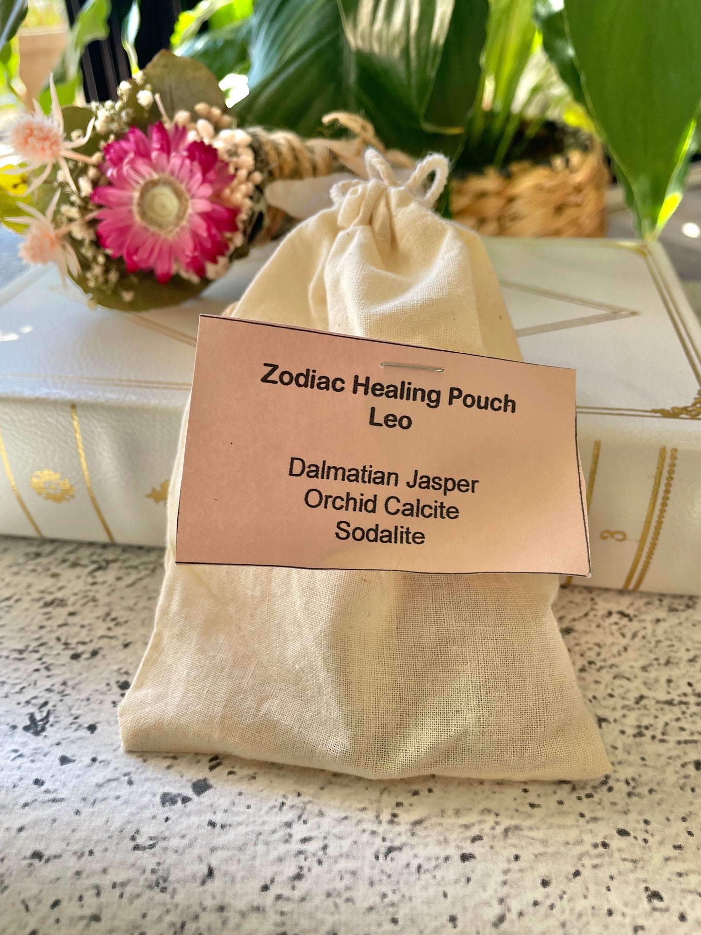 Zodiac Healing Pouch ~ Leo