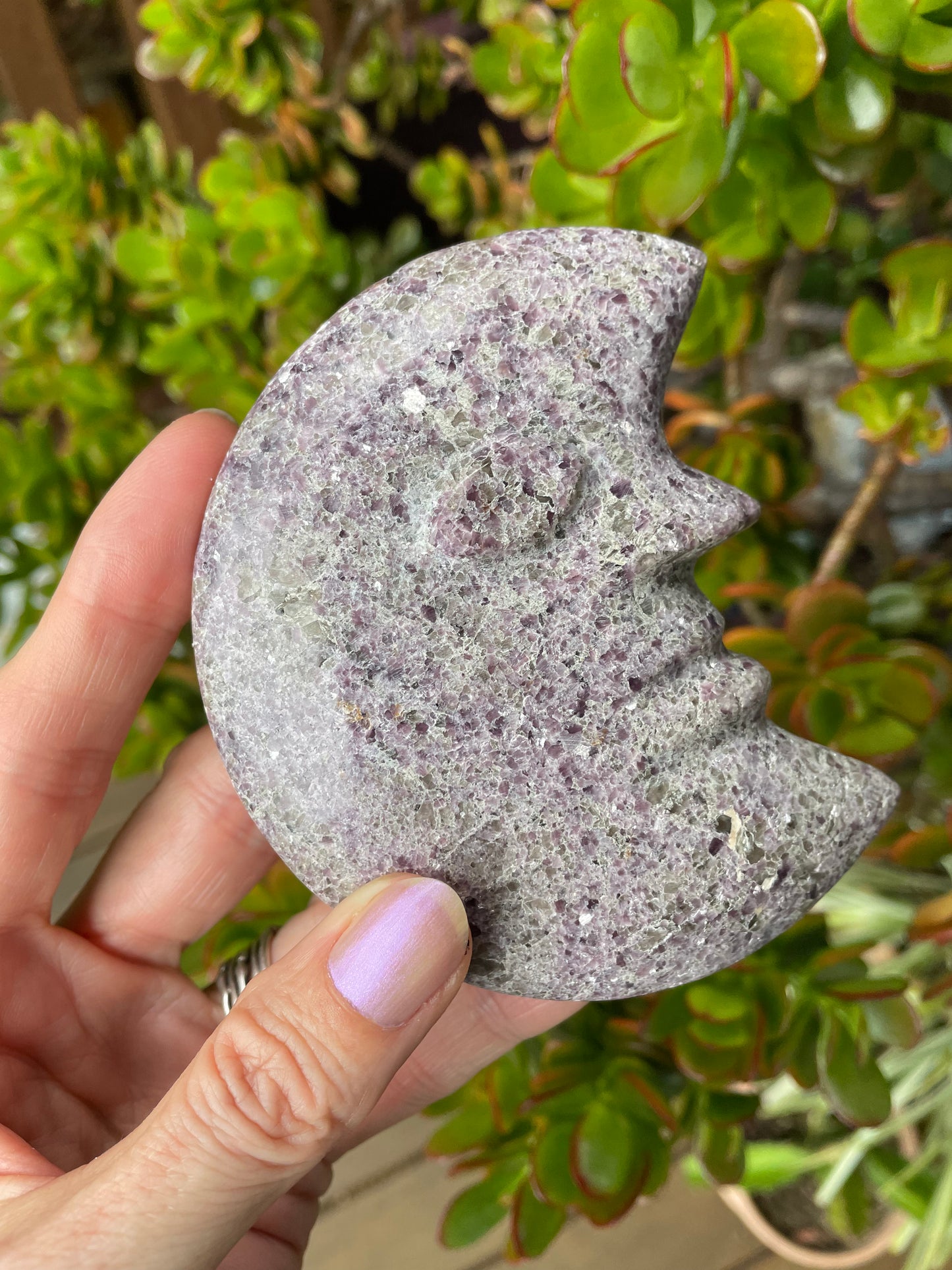 Crescent Moon Lepidolite