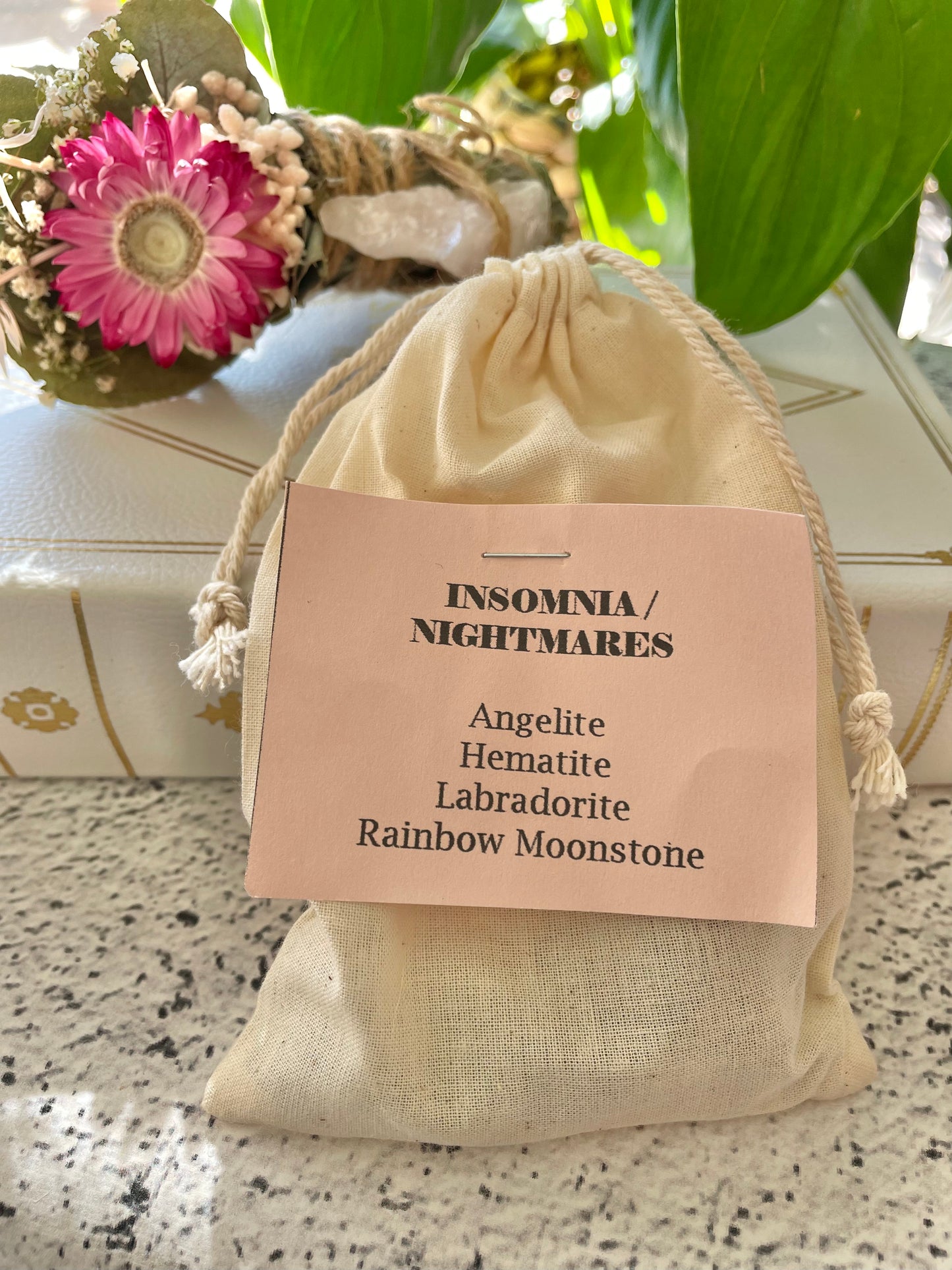 INSOMNIA / NIGHTMARES Healing Pouch ©