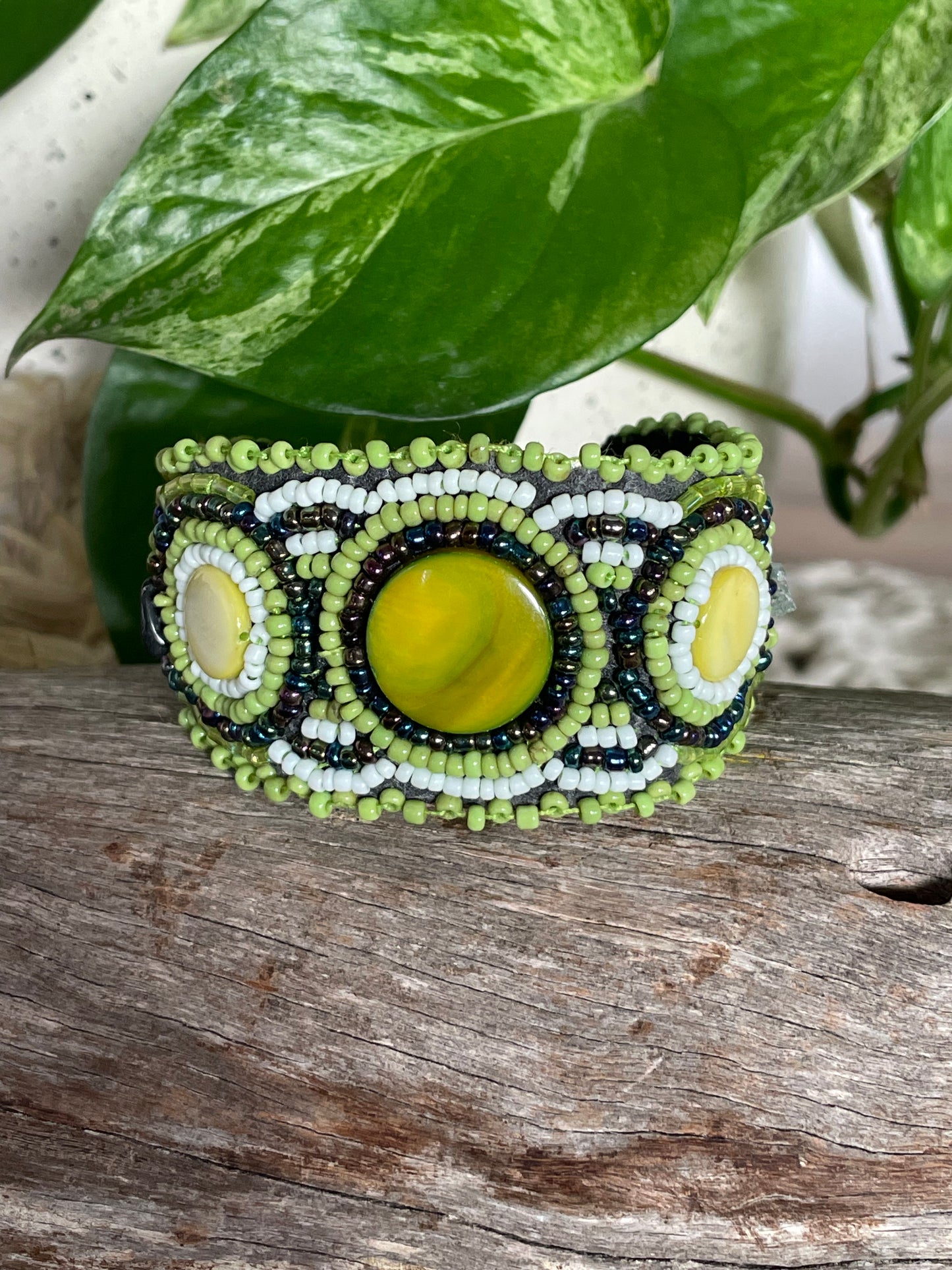 Beaded Bracelet ~ Forest