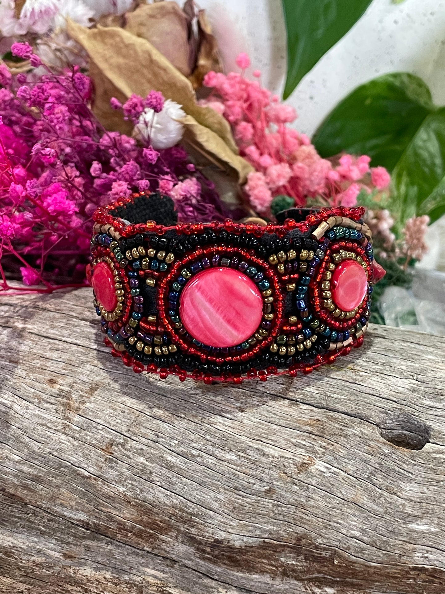 Beaded Bracelet ~ Good Fortune